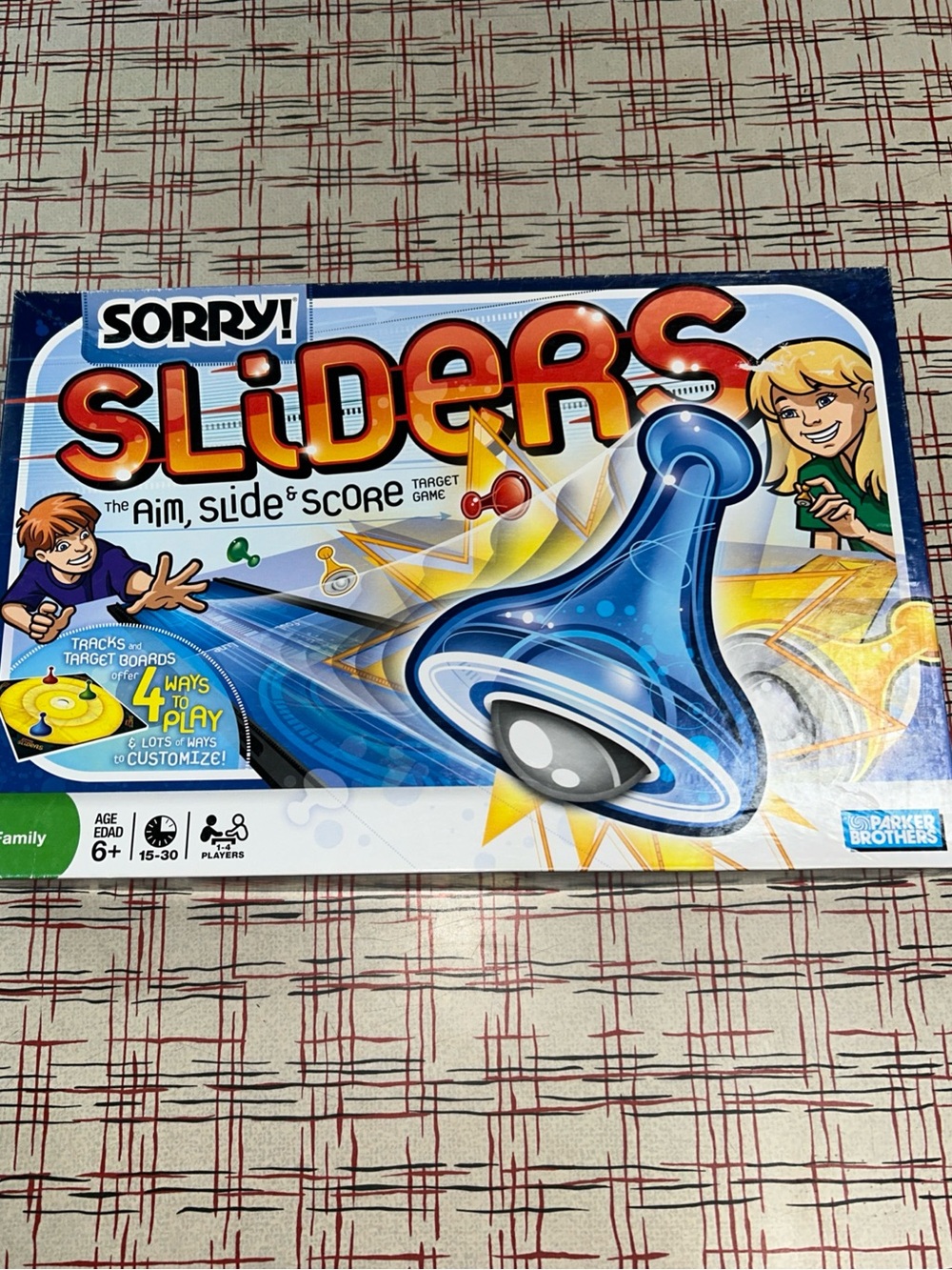 Sorry! Sliders Board Game By Parker Brothers, 2008, *Complete*